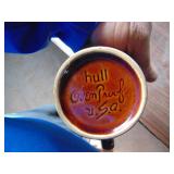 2 Hull Brown Drip Coffee Cups