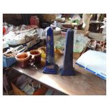 Pair of Fenton Decor Pieces