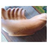 Wooden Fish Display - by Wanda