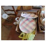 Large Selection of Pink and Gray - China - some needs Cleaned