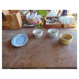 Selection of Vintage Dog Bowls