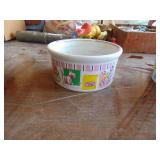 Selection of Vintage Dog Bowls