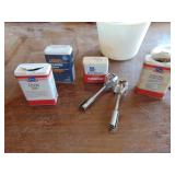 Vintage Mixer with Spice Tins