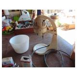 Vintage Mixer with Spice Tins