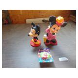 Mickey and Minnie - Minnie is a coin bank