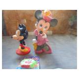 Mickey and Minnie - Minnie is a coin bank