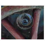 Vintage Wagon Wheel Chandelier