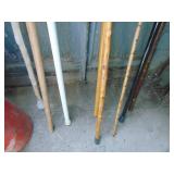 Selection of Walking Canes - white