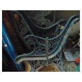 Cast Metal Bench Ends