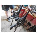 Cast Metal Bench Ends