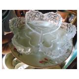 Wicker Table with Contents