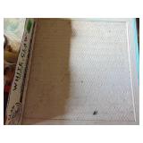 Wicker Table with Contents