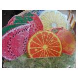 Vintage Drink Coaster Display