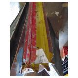 3 Galvanized Chicken Feeder Trays