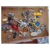 4 Flats of Assorted Small Items/Jewelry