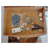 4 Flats of Assorted Small Items/Jewelry