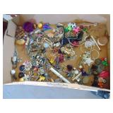 4 Flats of Assorted Small Items/Jewelry