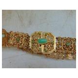 Small Gold Tone Fashion Belt