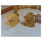 Small Gold Tone Fashion Belt