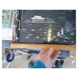 Laquer Asian themed Photo/Keepsake/Scrap Book