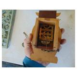 Smll Owl Clock - West Germany - Needs TLC