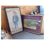 Seeds Advertisement Sign