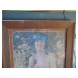 Coca Cola Sign/Picture - Framed