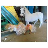 3 Horses 12" and 8" tall