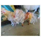 3 Horses 12" and 8" tall