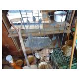 Garden Trellis - Collapsible Chair and What Not shelf