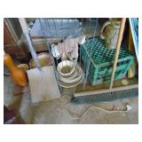 Garden Trellis - Collapsible Chair and What Not shelf