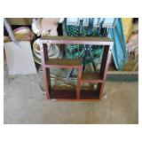 Garden Trellis - Collapsible Chair and What Not shelf