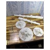 LIGHTSHARE LED Birch Tree Light Set - 4ft, 6ft, 8ft Trees with Warm White Lights - Indoor Outdoor Christmas Wedding Party Decorations (3-Pack)