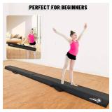 MARFULA 6 FT / 8 FT / 9 FT / 10 FT Folding Gymnastic Balance Beam for Kids with Carry Bag for Home and Club Use