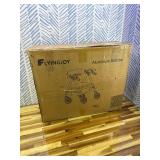 Retails for $210! Rollator Walkers with Seat,450Lb Rolling Walkers,23.76lbs(10.8kg) Extra-Wide Heavy-Duty Rollator Walkers with Seat and Brakes for Seniors and Adults Bariatric with Large Aluminum (Bl