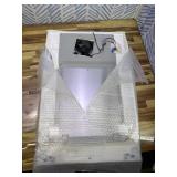 Retails for $126! Refrigerator Evaporator Fan Motor Cover Assembly Compatible with Samsung Evaporator Cover RF263BEAESR RF260BEAESR Replaces DA97-12609C DA97-12609A AP5651826 3973492 PS5575384