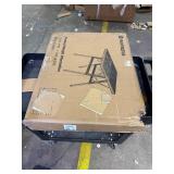 Foldable Grill Table with Mesh Desktop, 200lbs 3Ft Portable Folding Table, Height Adjustable Metal Table for Ourdoor, Camping, Picnic, BBQ and Beach, RV, 35.4" L x 23.6" W