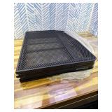 Foldable Grill Table with Mesh Desktop, 200lbs 3Ft Portable Folding Table, Height Adjustable Metal Table for Ourdoor, Camping, Picnic, BBQ and Beach, RV, 35.4" L x 23.6" W