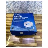 Carex Toilet Seat Riser With Quick-Lock, Raised Toilet Seat Adds 4 Inches of Height to Toilet - Toilet Seat Lifter With 300 Pound Weight Capacity, Slip-Resistant