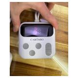 CAROMIO Electric Blanket King Size Dual Control - Thick Tufted Sherpa Heated Blanket with 10 Heating Levels and 10 Time Settings, ETL Certified Fast Heating Blankets King Size 90" 100", Grey