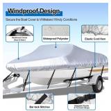 iCOVER Trailerable Boat Cover- 20