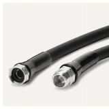 Amazon Basics Garden Hose, 100ft, Kink-Resistant with Crush-Resistant Aluminum Couplings