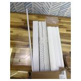 Retails for $118! Lotus & Windoware Cordless, 2 Inch Faux Wood Blind, 46" Wide x 72" Long, Window Blinds, Blinds & Shades, Blinds for Indoor Windows, Smooth, Bright White - 46" x 72",Bright White