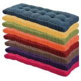 Bench Cushion, Bench Seat Cushion for Outdoor Indoor Furniture, Indoor Window Cushion, 48/36/60/40 Inch,Soft and Comfortable,for Piano Benc,Patio,Garden,Bench Cushion(C,110x55cm/45x22in)