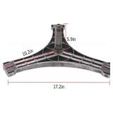 DC97-15491A Washer Flange Shaft Assembly fit for Samsung WF330ANB WF330ANW WF331ANR WF331ANW WF350ANP WF350ANR WF350ANW WF407ANW WF409ANR WF409ANW WF410ANR WF410ANW WF419AAU WF419AAW prime&swift