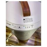 Large Towel Warmer for Bathroom - Heated Towel Warmers Bucket, Wood Handle, Auto Shut Off, Fits Up to Two 40X70 Oversized Towels, Bathrobes, Blankets, for Mother