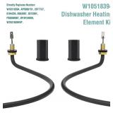 W10518394 W10441445 Dishwasher Heating Element for Whirlpool Kenmore Maytag Replaces W10134009 AP5690151 PS8260087 WDT730PAHZ0 WDF520PADM7 WDF520PADM3 WDF520PADM5 WDT720PADM2 WDT710PAYM3 W10518394VP