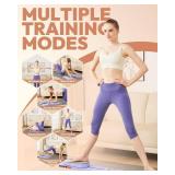 Pilates Slider Board for Women Home Workouts Detachable Portable Pilates Reformer Machine with Resistance Bands Mini Fitness Equipment