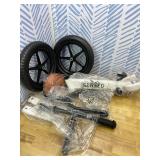 SEREED Toddler Balance Bike 2 Year Old, No Pedal Kids Toy Bike for 2-5 Years Old, Tool-Free Adjustment, Gift for 2-3 Boys Girls, Customize Plate with 3pcs Stickers (White)