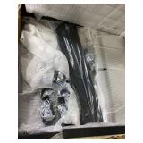 Housolution Mobile Mini Fridge Stand with Storage, Height-Adjustable Mini Beverage Fridge Table, Coffee Bar, 200 lbs Heavy-Duty Compact Refrigerator Shelf with Rolling Cabinet for Kitchen Home Office